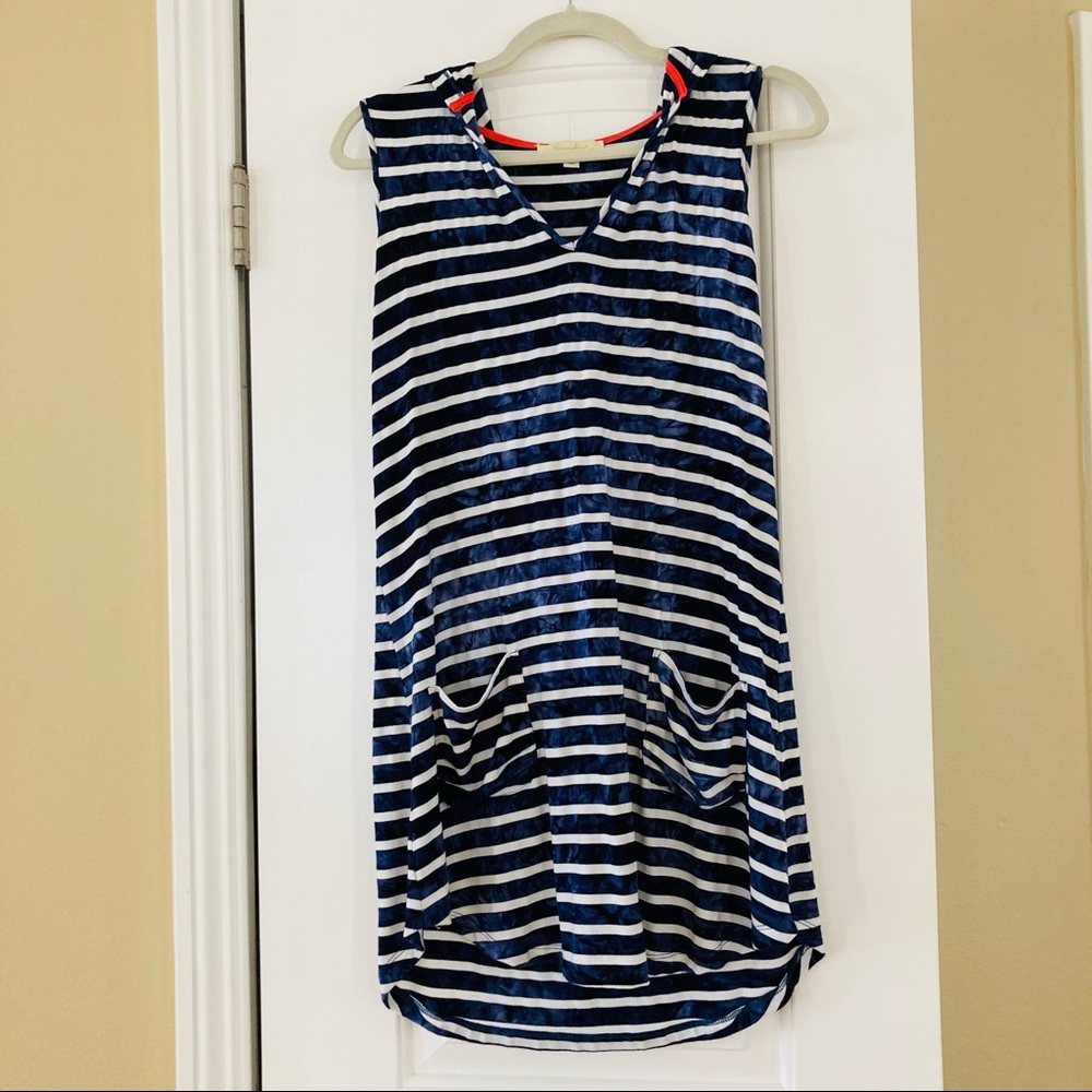 SANDIVA | Beach Pool Cover Up Dress Striped